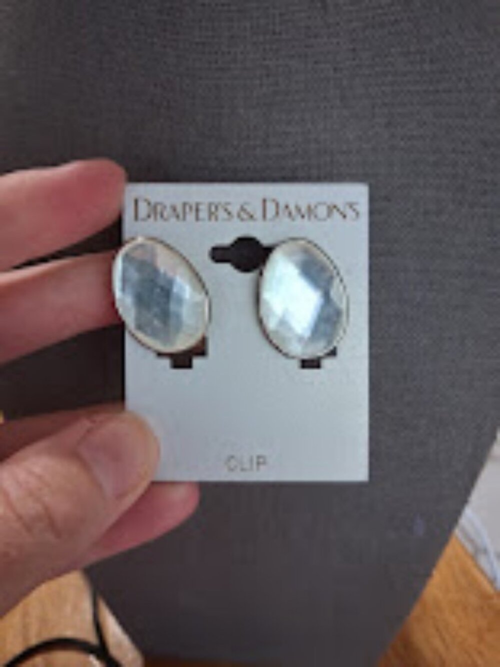 Vintage Draper's & Damon's clip on earrings